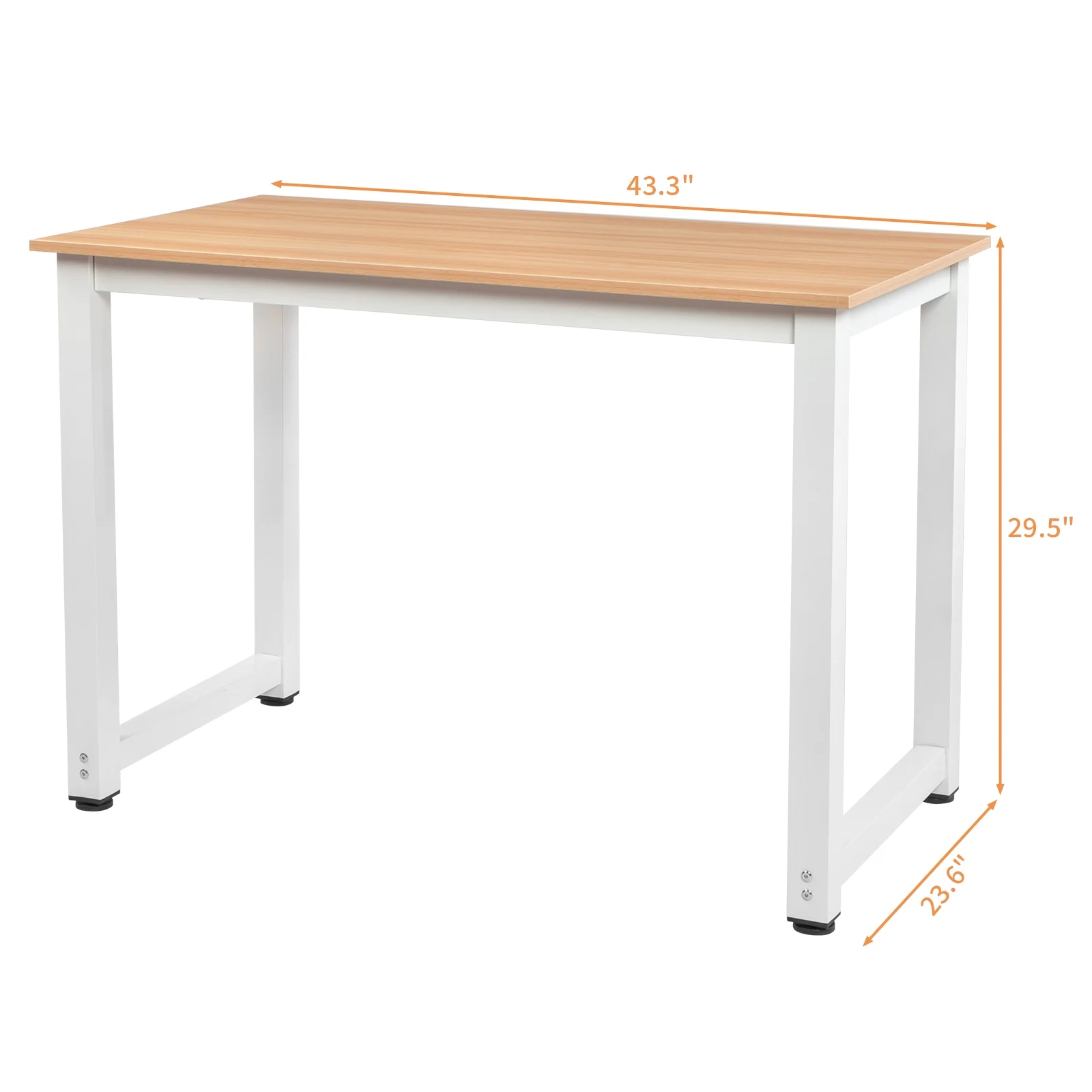 Ktaxon Wood Computer Desk PC Laptop Study Table Workstation Home Office Furniture - Image 3
